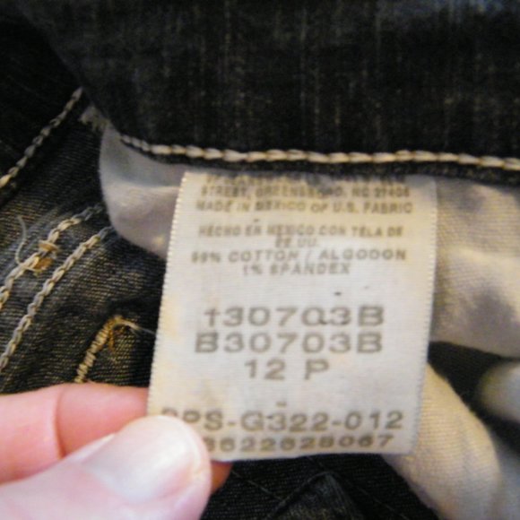 Ladies Lee Riders Size 12P Boot Cut Jeans - Picture 5 of 5
